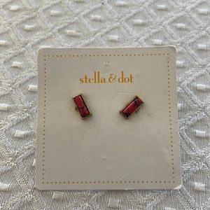 Deja Vu stone earrings